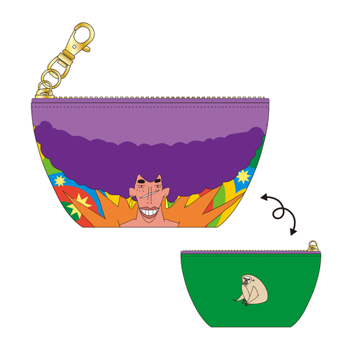 クレヨンしんちゃん 三角ミニポーチ パラダイスキング | クレヨン